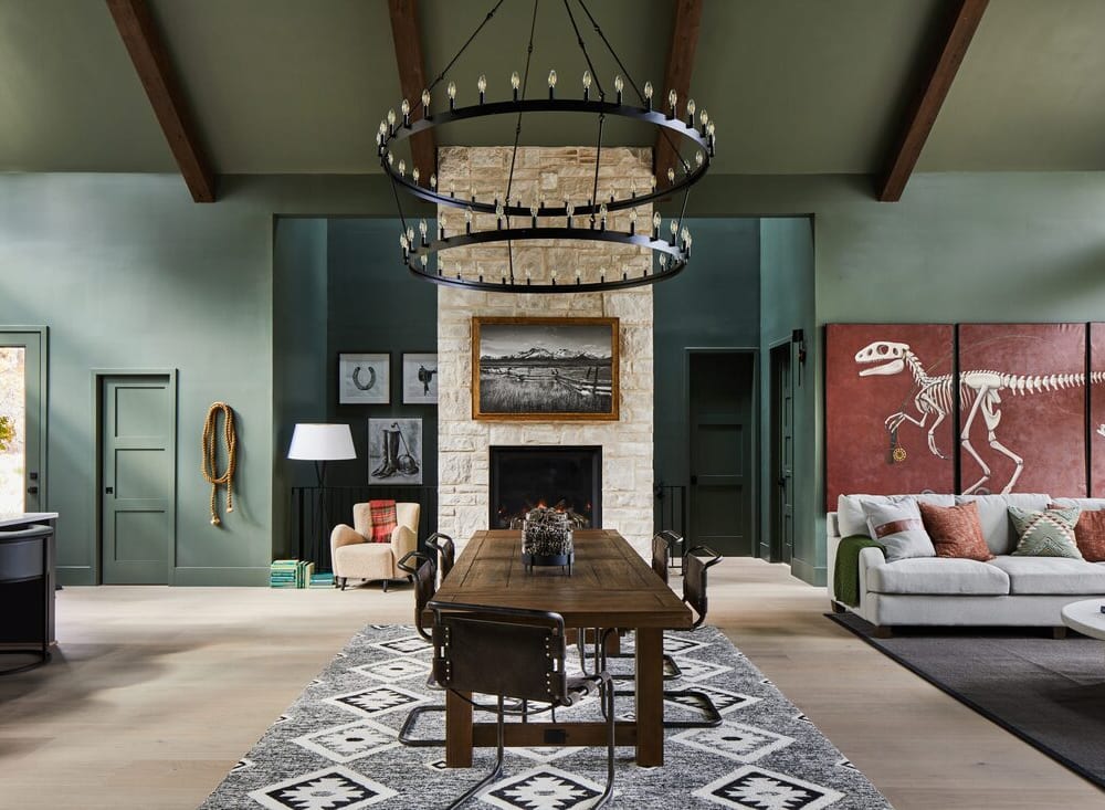 Interior of the 2023 HGTV Dream Home wired by Innovative Electric & Lighting